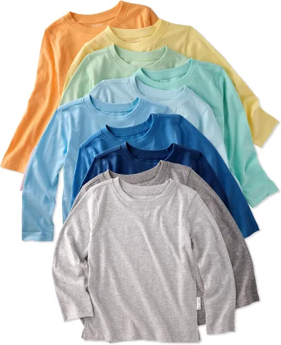 Vista 18 de Butterblu London Long Sleeve T-Shirts, Multipack, 100% Organic Cotton Tees Terra