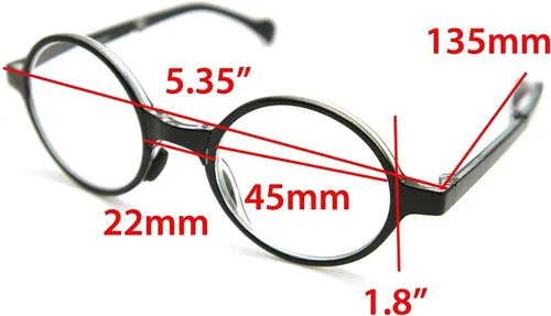 Vista 2 de ColorViper bolsillo plegable gafas de lectura con estuches R1399SC NUEVO, talla única