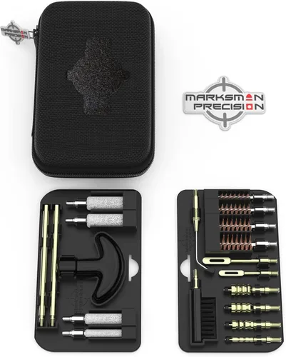 Vista 8 de Kit de limpieza de pistola compacto - Jags de latón - Revólver de pistola de calibre .22 0.354 in 357 .38 .380 .40 0.394 in .44 y .45 Calibre