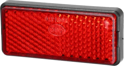 Vista 5 de X AUTOHAUX 6 piezas Reflectores rectangulares adhesivos de seguridad para radios reflectantes autoadhesivos para postes de puerta, autos, remolques