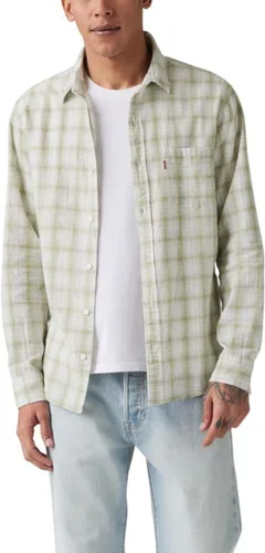 Vista 34 de Levi's - Camisa clásica de manga larga con 1 bolsillo con botones para hombre Caviar