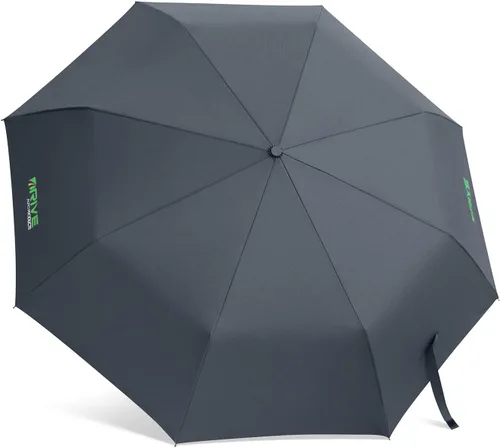Vista 5 de DRIVE - Paraguas de golf para lluvia - Paraguas grandes resistentes al viento para lluvia, viento, viajes, sol - Paraguas negro compacto de 41