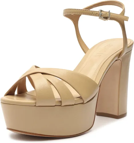 Vista 13 de SCHUTZ KEEFA para mujer Platina Metallic Napa