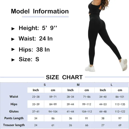 Vista 7 de Leggings de entrenamiento para mujer, sin costuras, con control de abdomen, gimnasio, fitness, pantalones deportivos de yoga activos
