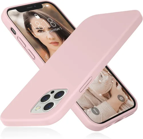 Vista 8 de DTTO Funda compatible con iPhone 12/12 Pro, a prueba de golpes, de silicona [serie Romance] [protección mejorada de cámara y pantalla] con cojín