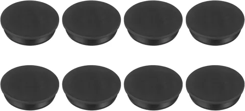Vista 166 de MECCANIXITY - Tapones de silicona en forma de T (26mm, 1 pulgada de diámetro), color negro