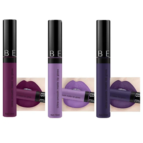 Vista 12 de Esmalte de labios de copa antiadherente mate de 11 colores, brillo de labios no decolorante, lápiz labial de 0.34 onzas líquidas A01-20