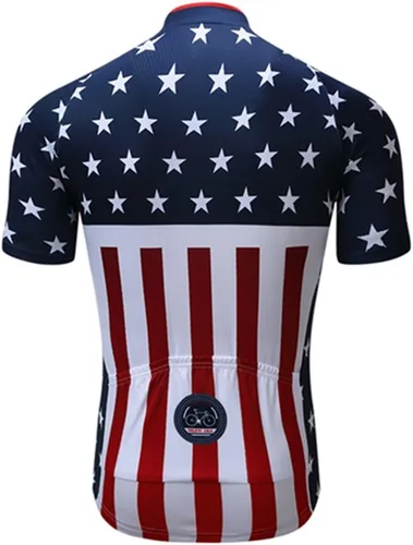 Vista 5 de Shenshan - Conjunto de camiseta de ciclismo de manga corta para hombre
