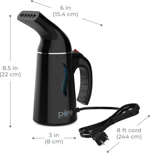 Vista 8 de PureSteam vaporizador de tela portátil. Diseño perfecto para el hogar y viajes