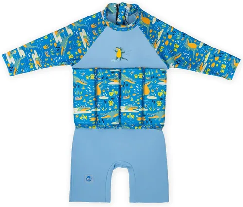 Vista 8 de Splash About Traje de flotador con mangas para bebés y niños pequeños que aprenden a nadar Apple Daisy