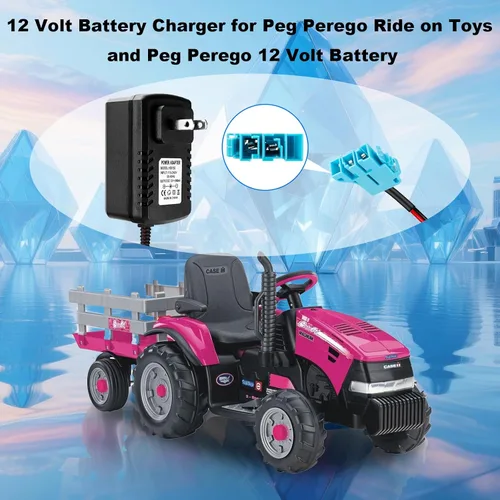 Vista 6 de Reemplazo del cargador de batería de 12V compatible con Peg Perego