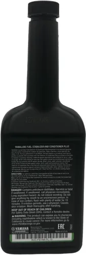 Vista 5 de CYCLEMAX Paquete de seis compatibles con estabilizador y acondicionador de combustible Yamaha Yamalube Plus ACC-FSTAB-PL-12 contiene seis botellas