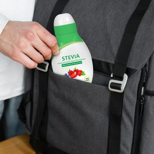 Vista 5 de Edulcorante líquido concentrado de Stevia (optimizado con eritritol) 1.33 onzas líquidas (1.3 fl oz) (paquete de 3)