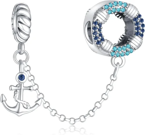 Vista 12 de Annmors S925 Sterling Silver Charms for Womens Pandora Moments Bracelets