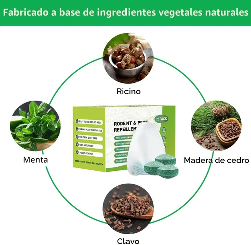 Vista 2 de Repelente de plagas de roedores, paquete de 28 trampas para ratones