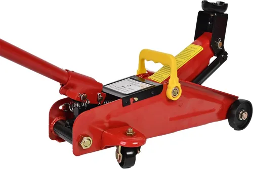 Vista 10 de Gato hidráulico de piso 1.5 toneladas 3,300 libras elevador de coche portátil carretilla Jack 360 grados para coches vehículos medianos, naranja