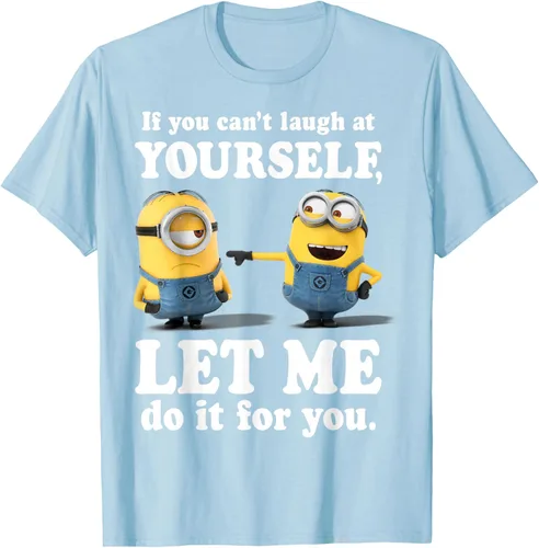 Vista 88 de Camiseta gráfica de Minions de Mi villano favorito: Ríete de ti mismo Negro