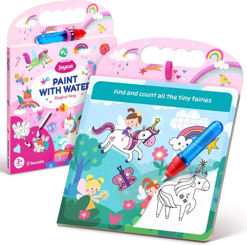 Vista 16 de JoyCat Libro para colorear de agua oceánica para niños pequeños de 1 a 3