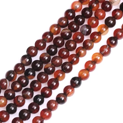 Vista 74 de GEM-Inside - 95 cuentas AA color morado oscuro de amatista de 15 pulgadas por hebra con agujero, piedras preciosas naturales y cuentas de cristal