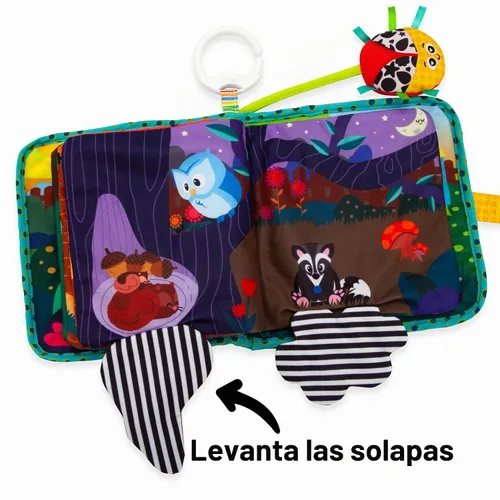 Vista 3 de Lamaze Libro suave para bebés Bitty Bug