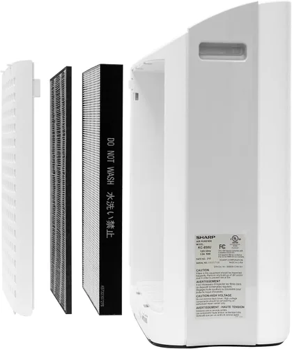 Vista 23 de Sharp KC-850U, purificador de aire Plasmacluster con función humidificadora
