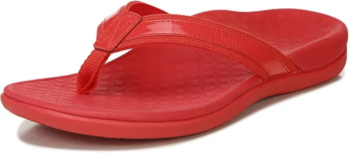 Vista 11 de Vionic sandalias tipo flats para mujer Cuero Camo Negro