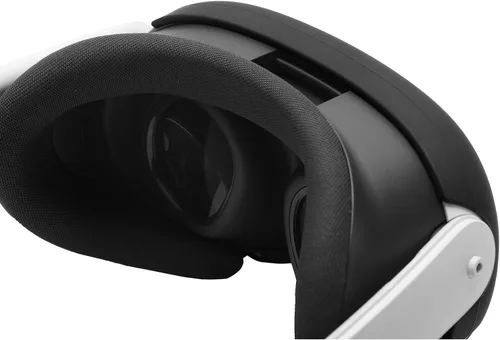 Vista 7 de VR Headset Protective Shell for MetaQuest 3,Silicone VR Shell Front Face Protector Cover Compatible with M ETA Quest 3 Shockproof & Durable
