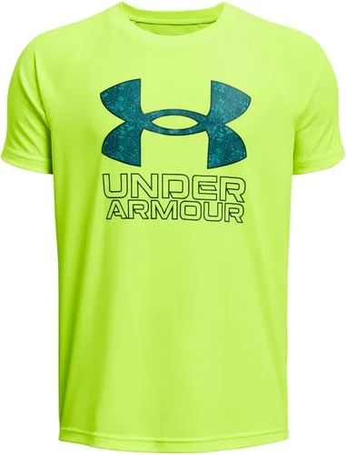 Vista 60 de Under Armour Camiseta de manga corta Tech Hybrid con estampado para niños
