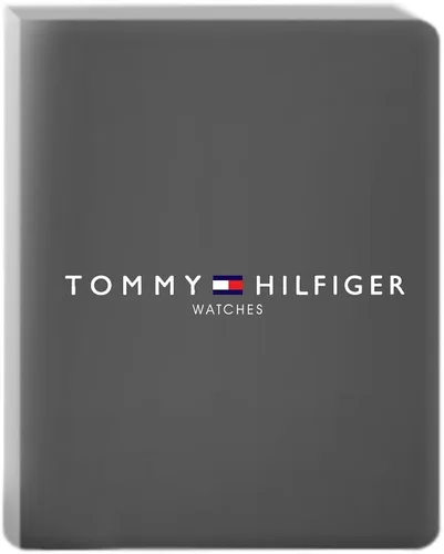 Vista 2 de Tommy Hilfiger 1790839 esfera azul dos tonos acero inoxidable hombres reloj NUEVO