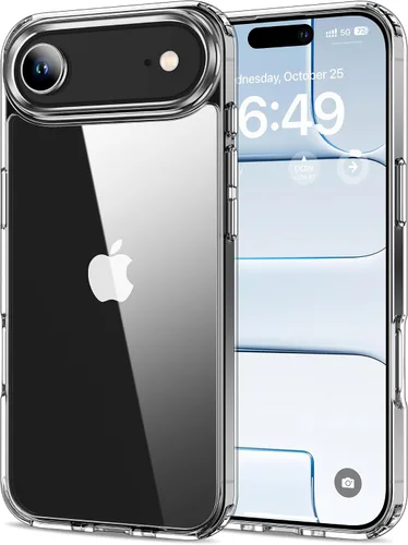 Vista 176 de HOOMIL Funda para iPhone 7 Plus/iPhone 8 Plus de 5.5 Pulgadas, sin amarillamiento, protección contra caídas, cubierta trasera dura transparente