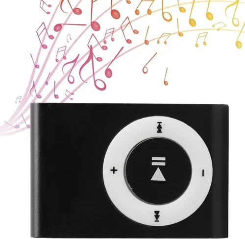 Vista 4 de Reproductor de música portátil con batería de larga duración, reproductor MP3 de aleación de aluminio para un sonido claro, incluye auriculares
