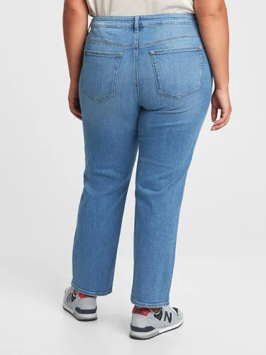 Vista 6 de GAP Jeans clásicos de corte recto para mujer