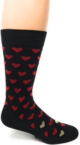 Vista 3 de WARRIOR ALPACA SOCKS - Calcetines acogedores de lana de alpaca divertidos de estilo novedoso/camping para hombres y mujeres Suaves, cálidos Negro