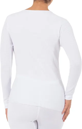 Vista 2 de Fruit of the Loom Camiseta de ropa interior térmica de primera calidad con micro gofre para mujer