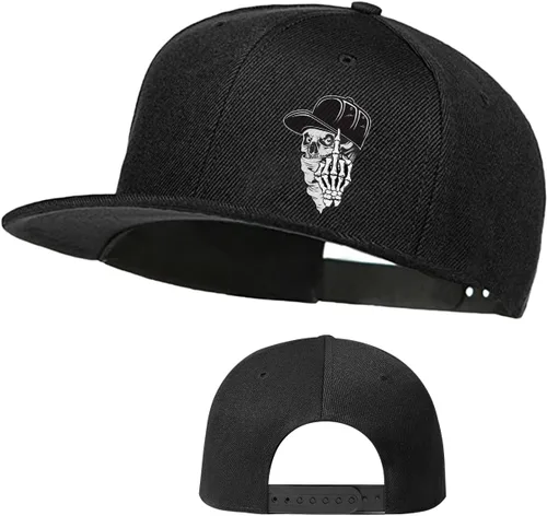 Vista 19 de Sombrero de skate con diseño de calavera para hombre, mochila a presión, gorras y gorras de béisbol para niños, hip hop