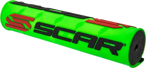 Vista 2 de SCAR Almohadilla de manillar redonda para barra transversal Motocross ATV Motocicleta Dirtbike Enduro Supermoto - Negro
