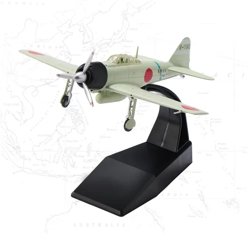 Vista 26 de B-17 Flying Fortress - Aviones fundidos a presión a escala 1/144, modelo de avión de metal pesado para coleccionista, entusiasta de la aviación
