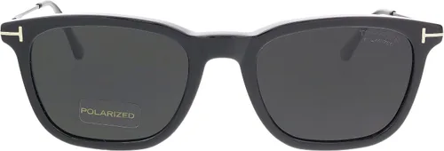 Vista 2 de Gafas de sol Tom Ford FT 0625 Arnaud- 02 01D brillante negrohumo polarizado