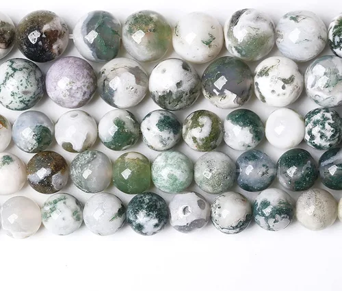 Vista 114 de 88 cuentas de piedra natural africana de piedra de sangre para hacer joyas y pulseras