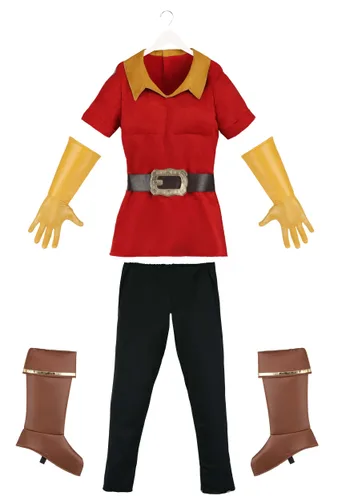Vista 10 de Disfraz Gastón de La Bella y la Bestia de Disney para hombre Multicolor
