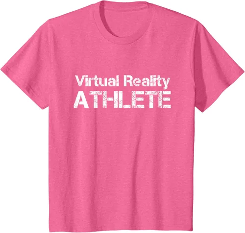 Vista 38 de Virtual Reality ATHLETE for VR Gamers Camiseta, Negro, S
