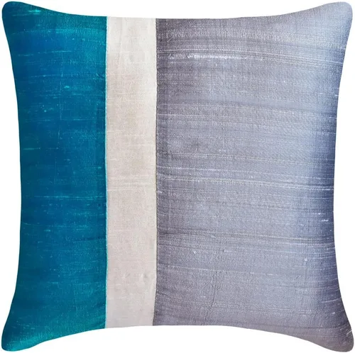 Vista 38 de Fabric Mart Direct Funda de cojín para sofá, fundas de cojín decorativas de color verde y gris, de 12 x 12 pulgadas, almohadas de retazos de bloques