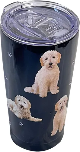 Vista 18 de Vaso de pastor australiano SERENGETI de 16 oz. de acero inoxidable, vaso aislado al vacío con tapa a prueba de derrames