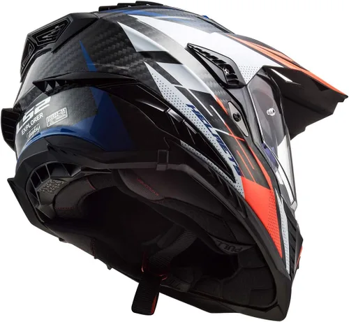 Vista 4 de LS2 Helmets Explorer Carbon Adventure Helmet