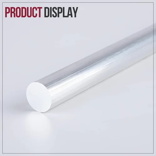 Vista 6 de 3 barras redondas de aluminio de 1/2 pulgada de diámetro, barra redonda de aluminio 6061 larga de 13 pulgadas, extruido sólido T6511, 0.5 pulgadas