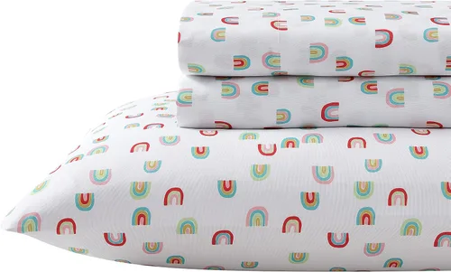 Vista 2 de Eddie Bauer Kids - Juego de sábanas Queen con sábana bajera elástica y fundas de almohada Soft Fabric, Fully Elastic Fitted Sheet, Deep Pocket