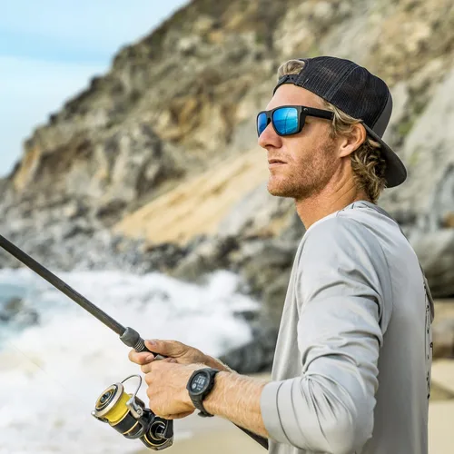 Vista 7 de Costa Del Mar Gafas de sol cuadradas Lido para hombre Multi