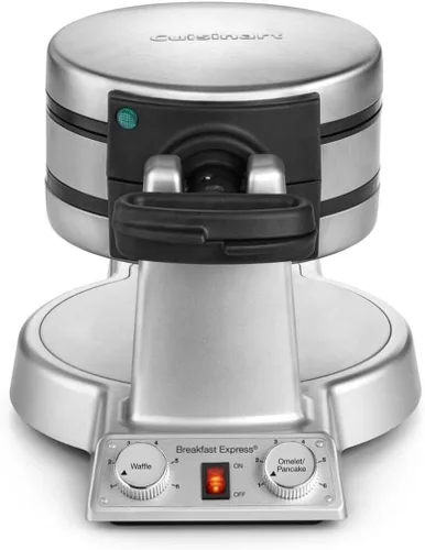 Vista 4 de Waflera y aparato para hacer omelettes de Cuisinart, talla única , Acero inoxidable