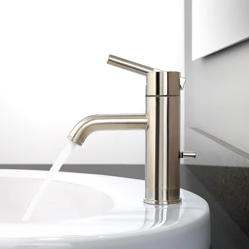 Vista 3 de Pfister LG42NK00 Contempra Grifo de baño de un solo control en níquel cepillado