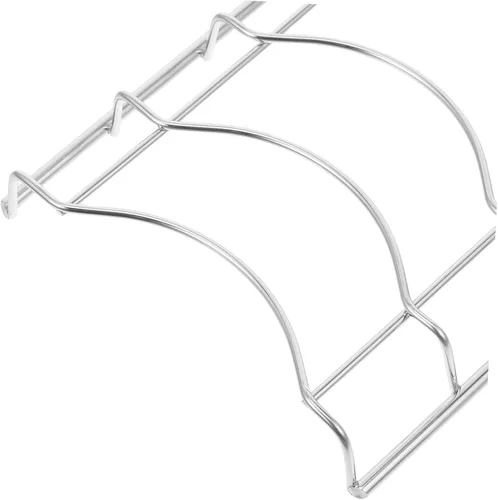 Vista 4 de Escurridor de platos de acero inoxidable, soporte multifuncional para encimera de cocina, ahorra espacio, fácil de usar para drenar platos